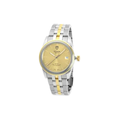 TUDOR Glamour Date 36mm 36mm "Silver/Yellow Gold"