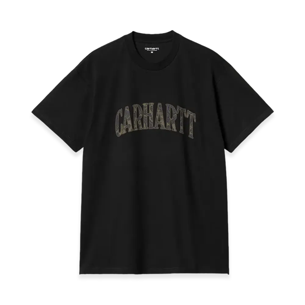 Carhartt WIP Paisley Script T-Shirt "Black"