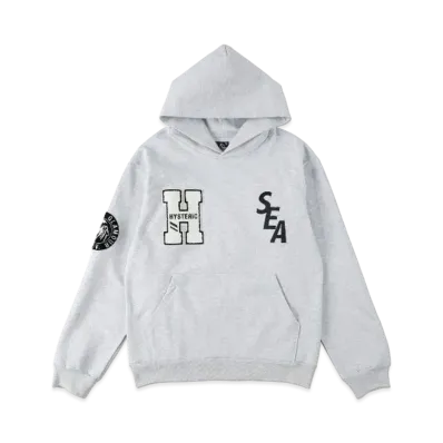 WIND AND SEA x HYSTERIC GLAMOUR Hoodie"Gray"