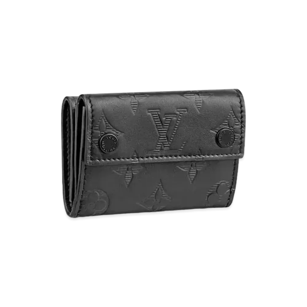Louis Vuitton Discovery Compact Wallet Monogram Shadow "Noir"