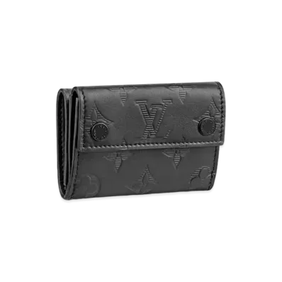 Louis Vuitton Discovery Compact Wallet Monogram Shadow "Noir"