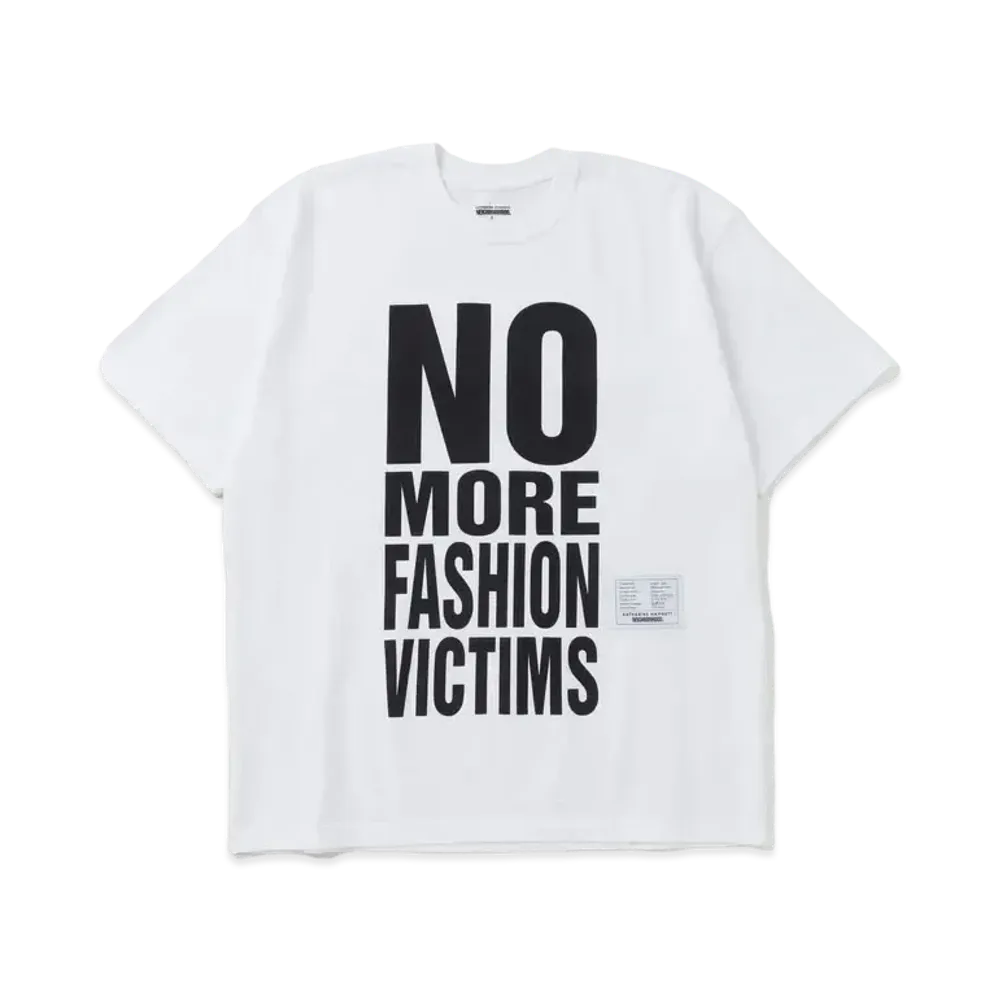 NEIGHBORHOOD x KATHARINE HAMNETT . Tee SS-2 "White"