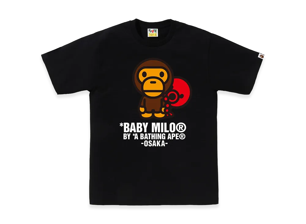 A BATHING APE Osaka Exclusive Baby Milo Friends Osaka Tee "Black"