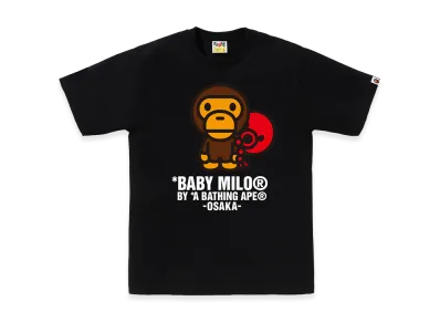 A BATHING APE Osaka Exclusive Baby Milo Friends Osaka Tee "Black"