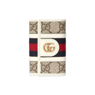 GUCCI Ophidia GG key Case "Beige"