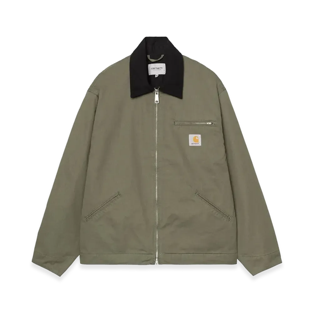 Carhartt WIP OG Detroit Jacket "Leaf/Black(Rinsed)"
