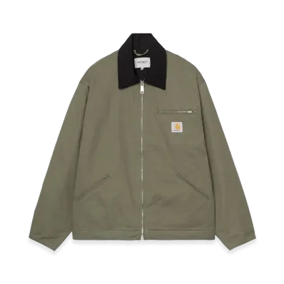 Carhartt WIP OG Detroit Jacket "Leaf/Black(Rinsed)"