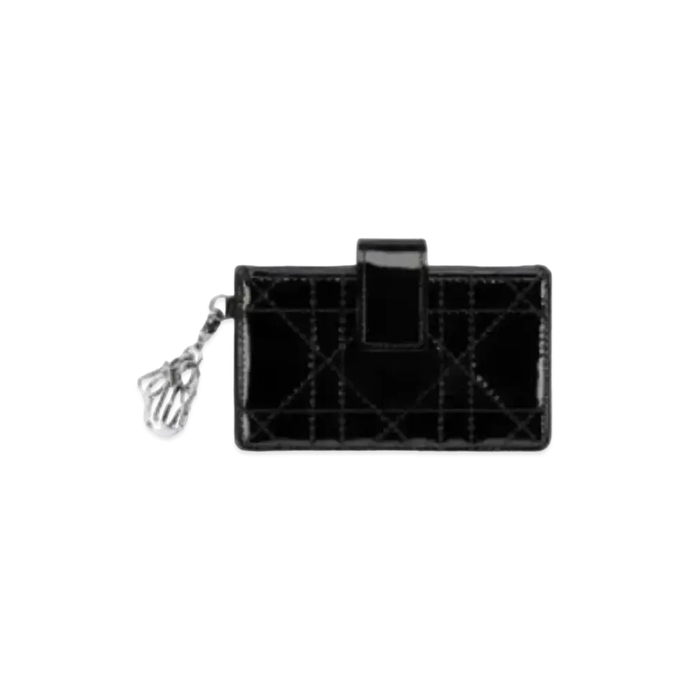Dior Leather Card Case "Black"