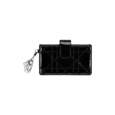 Dior Leather Card Case "Black"