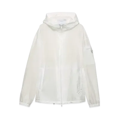 PRADA Men's Re-Nylon Jacket "White"