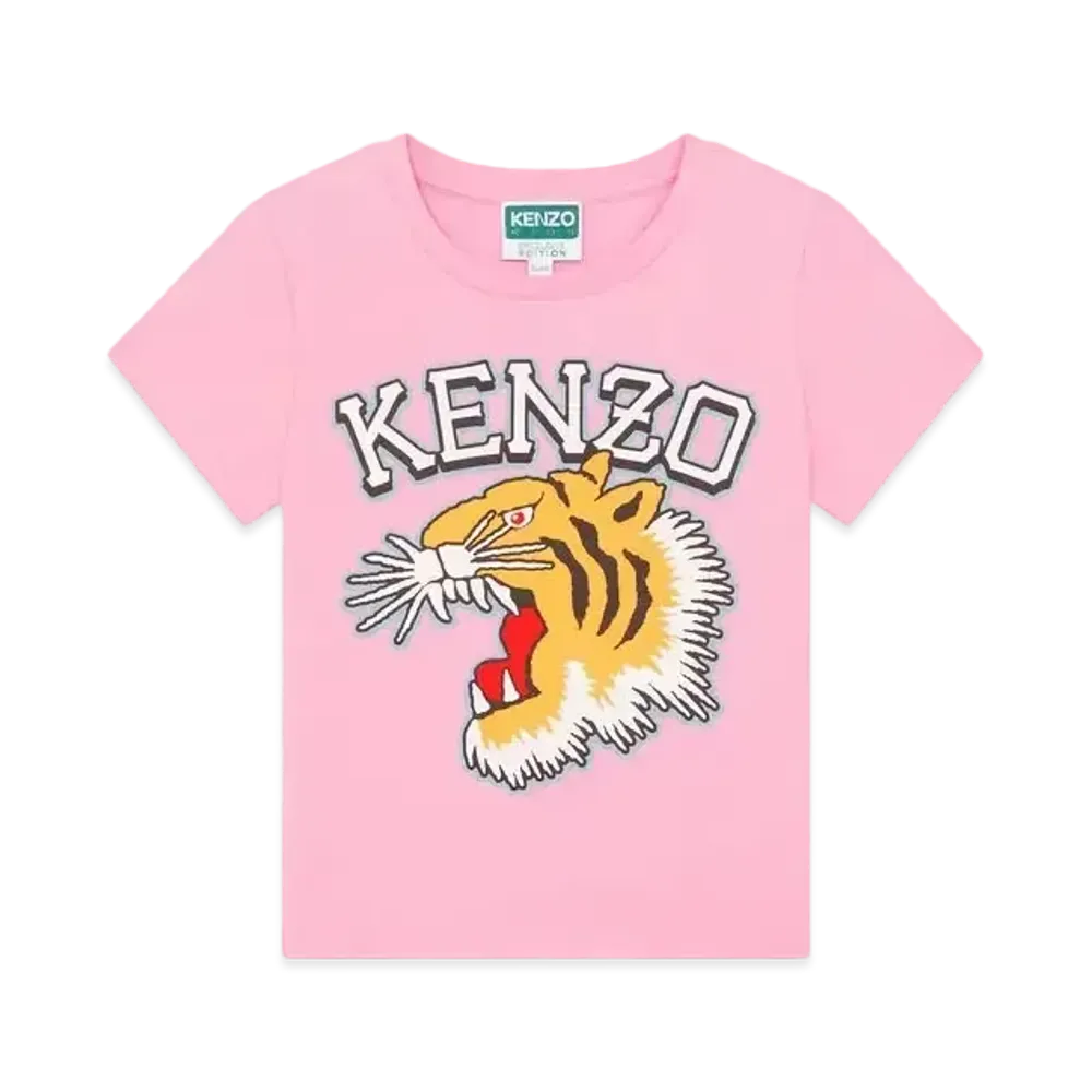 KENZO Short Sleeve T-shirt "Rose"