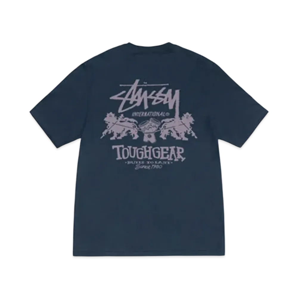 Stussy Tough Gear International Tee "Navy"