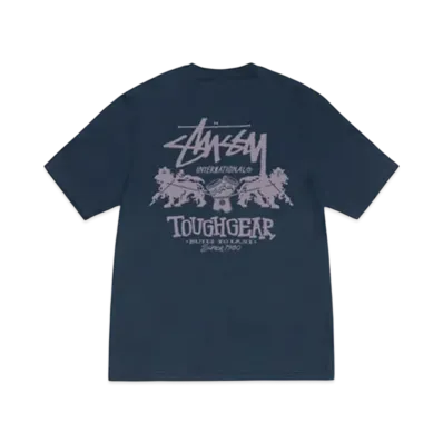 Stussy Tough Gear International Tee "Navy"