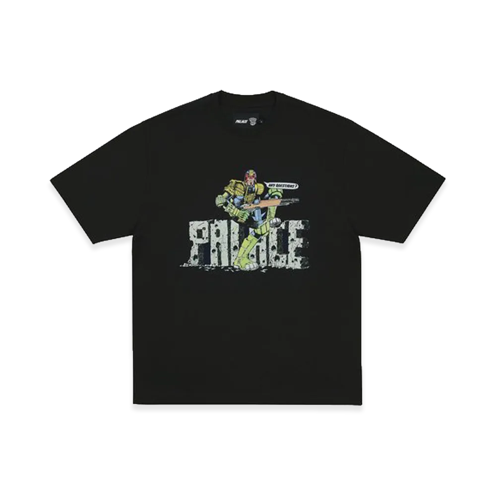 PALACE Judge Dredd T-Shirt "Black"