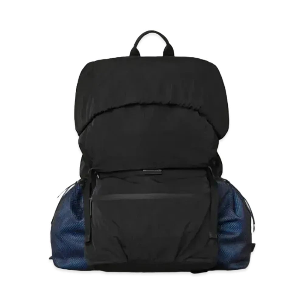 Bottega Veneta Medium Paperly Nylon Backpack "Black"