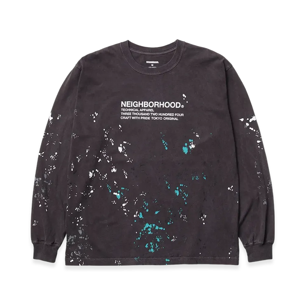 NEIGHBORHOOD NH. Tee LS-18 "Brown"