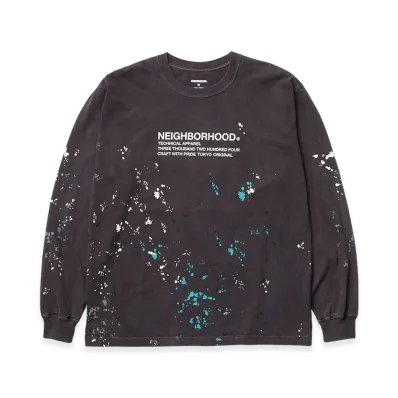 NEIGHBORHOOD NH. Tee LS-18 "Brown"