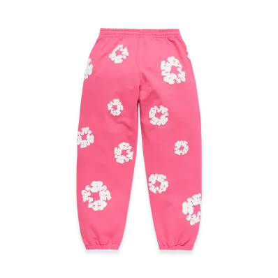 DENIM TEARS Cotton Wreath Sweatpants "Pink"