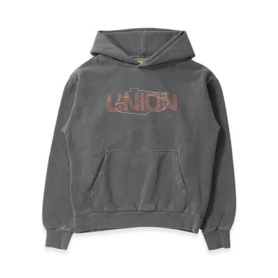 UNION x HEADQUARTER Guerrero Aguila Hood "Vintage Black"