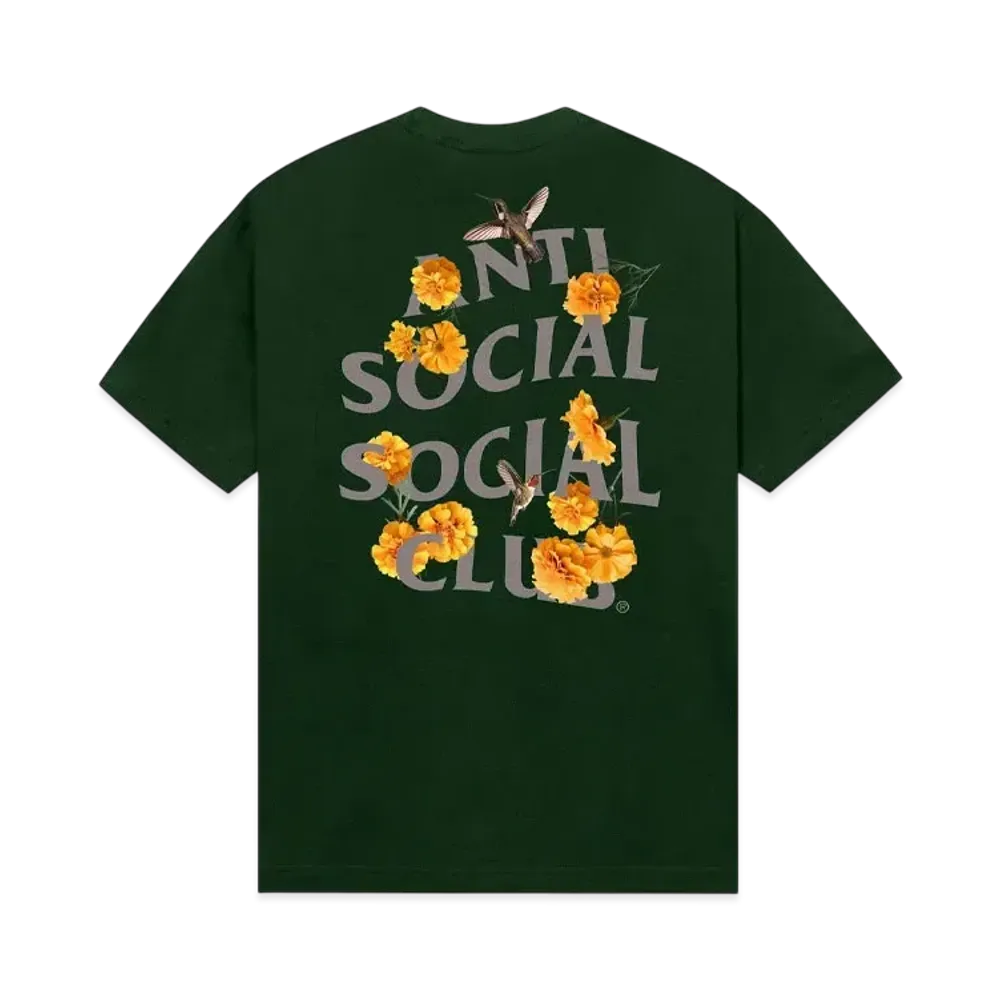 ANTI SOCIAL SOCIAL CLUB Trochilidae Tee "Dark Green"