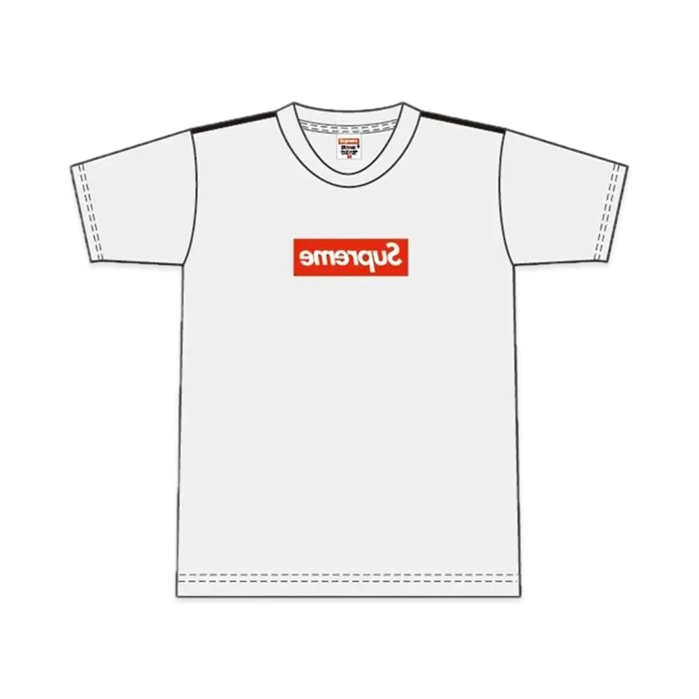 Supreme x COMME des GARCONS SHIRT Box Logo Tee "Red"
