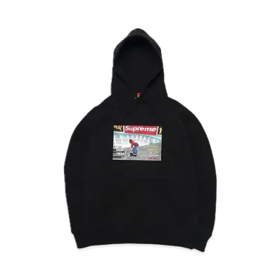 Supreme x THRASHER Hooded Sweatshirt "Black"