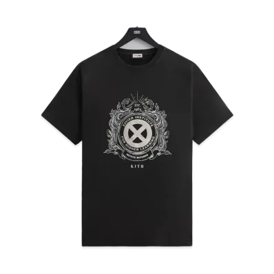 Kith x Marvel X-Men Xavier Institute Vintage Tee "Black"