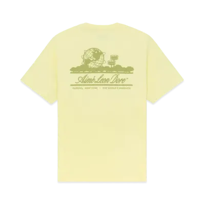 Aime Leon Dore Unisphere Short-Sleeve Tee "Yellow"