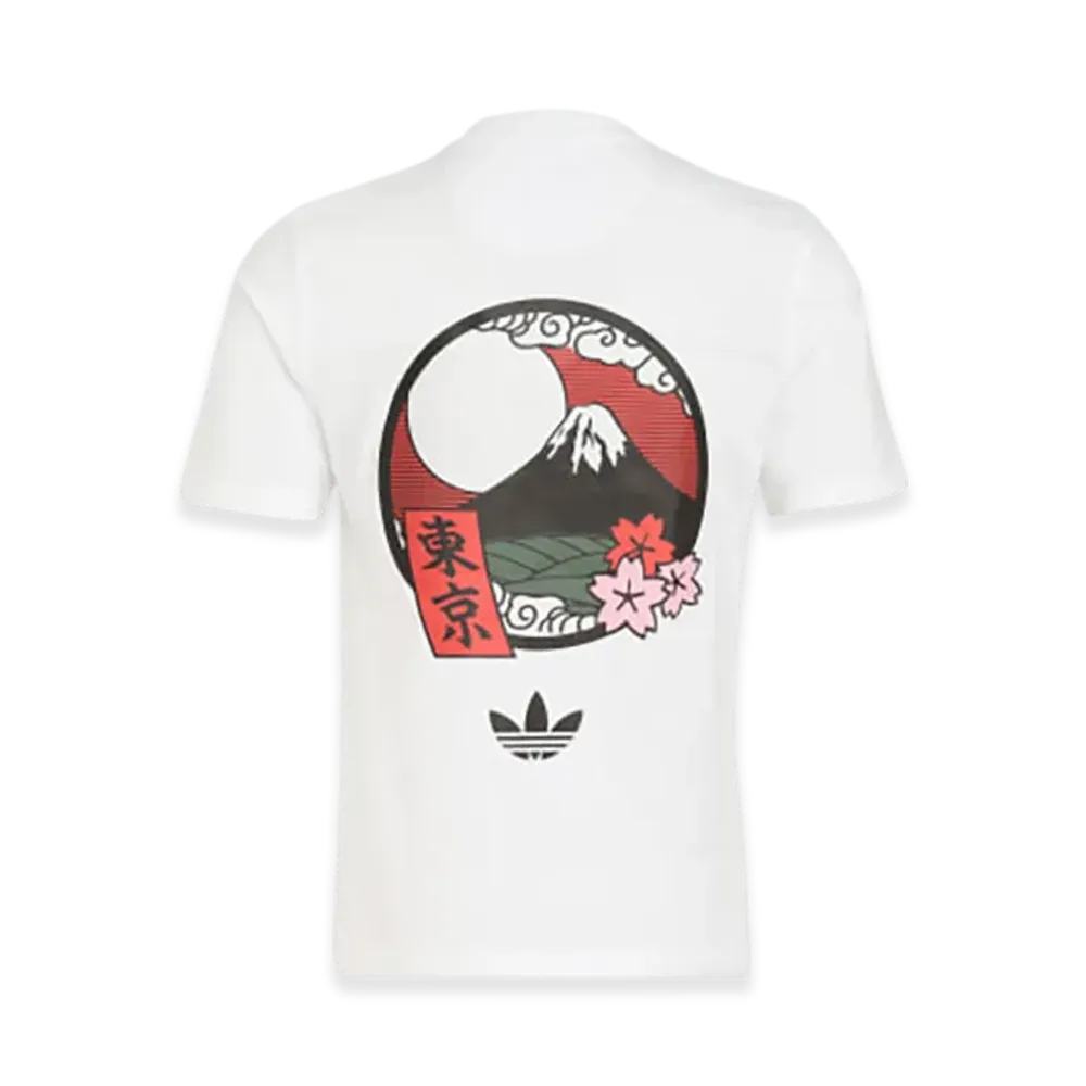 adidas Essential Tokyo Tee Hanafuda "White"