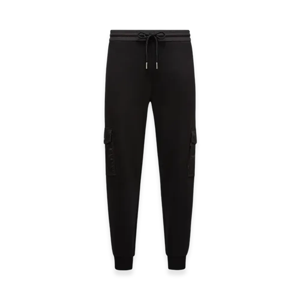 MONCLER Cotton Blend Track Pants "Black"