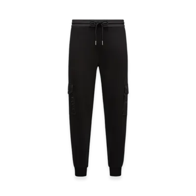 MONCLER Cotton Blend Track Pants "Black"