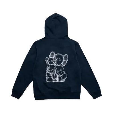 KAWS HOLIDAY Changbai Mountain Zip Up Jacket "Navy"