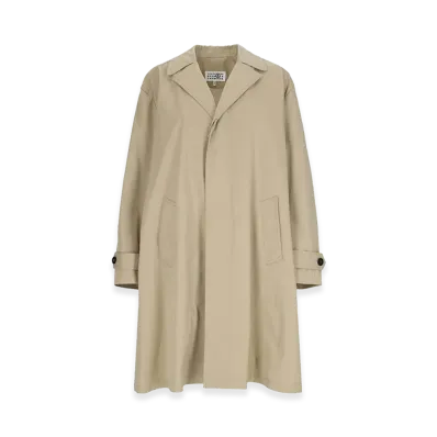 MM6 Maison Margiela Women's Single-Breasted Coat "Beige"