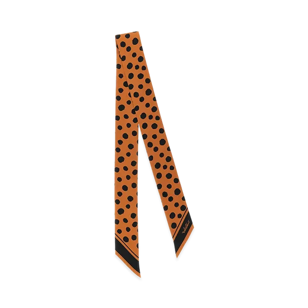 Valentino Garavani Women's 'pois Dalmata' Bandeau "Brown"