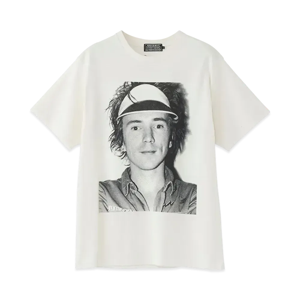 HYSTERIC GLAMOUR Dennis Morris/John In Jamaica T-Shirt "White"