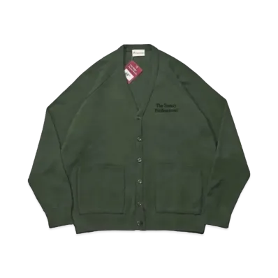 ENNOY 22AW Button Cardigan "Green"