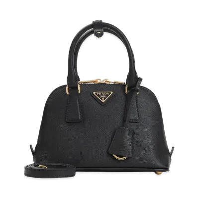 PRADA Women's Saffiano Handbag "Black"