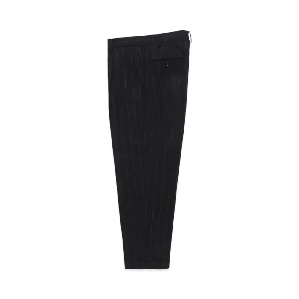 WACKO MARIA x DORMEUIL Pleated Trousers (Type-1) "Black"