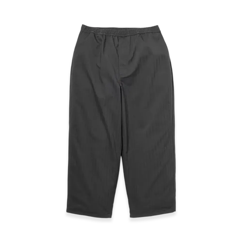 DAIWA PIER39 Women's Tech Easy Trousers Herringbone "Charcoal"