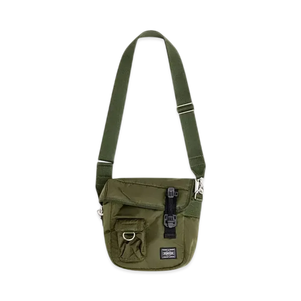 COMME des GARCONS HOMME Nylon Twill Porter Bag "Khaki"