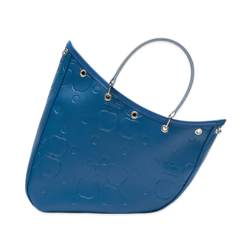 COMME des GARCONS x The Beatles Embossed Coloured Boat Bag Small "Blue"