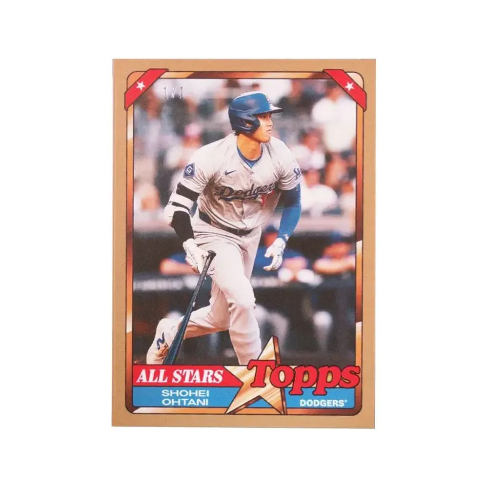 大谷翔平 TBT - ゴールド [1/1 86](2024 トップス オールスターズ)
