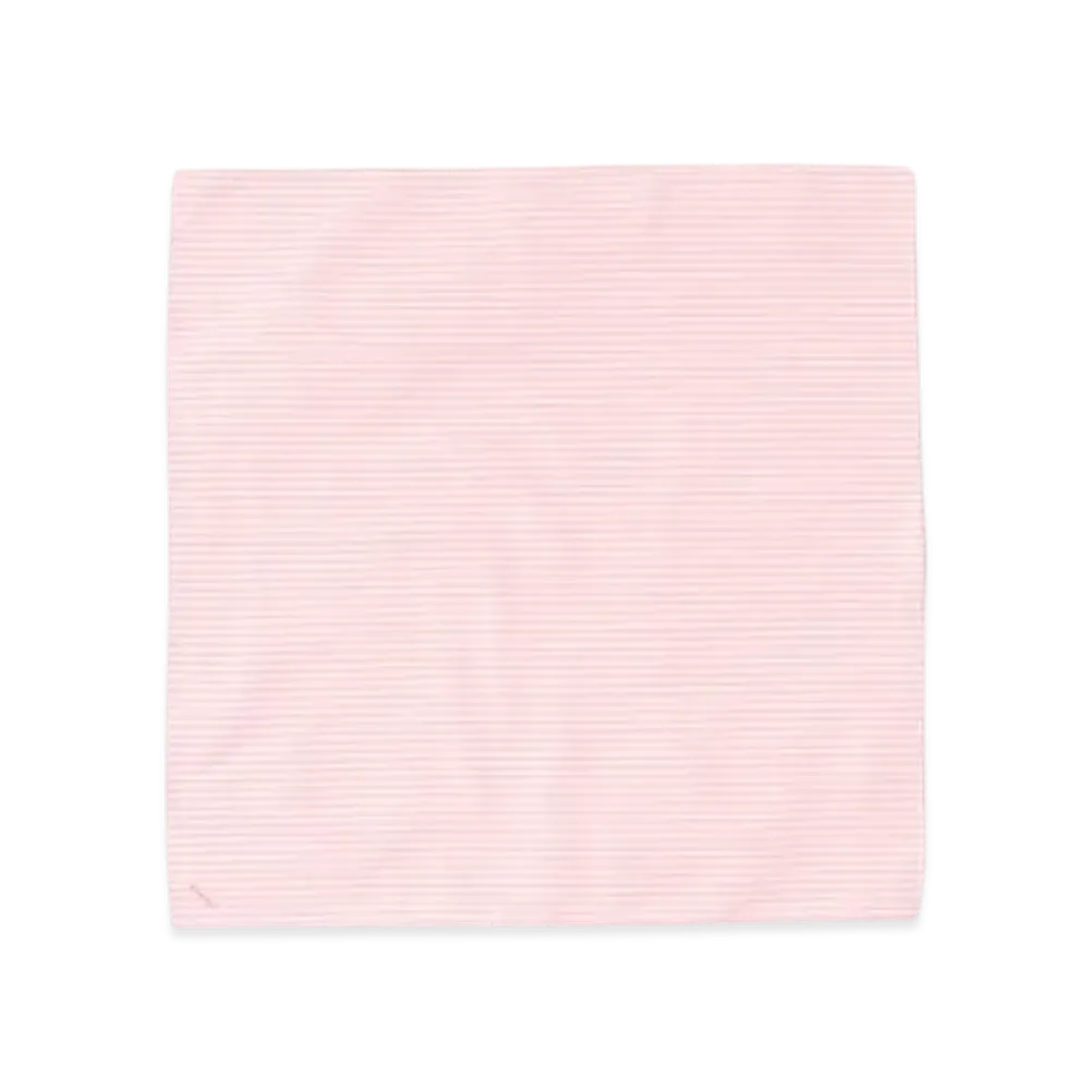 BEAMS Tetoron Cotton Striped Handkerchief "Pink"