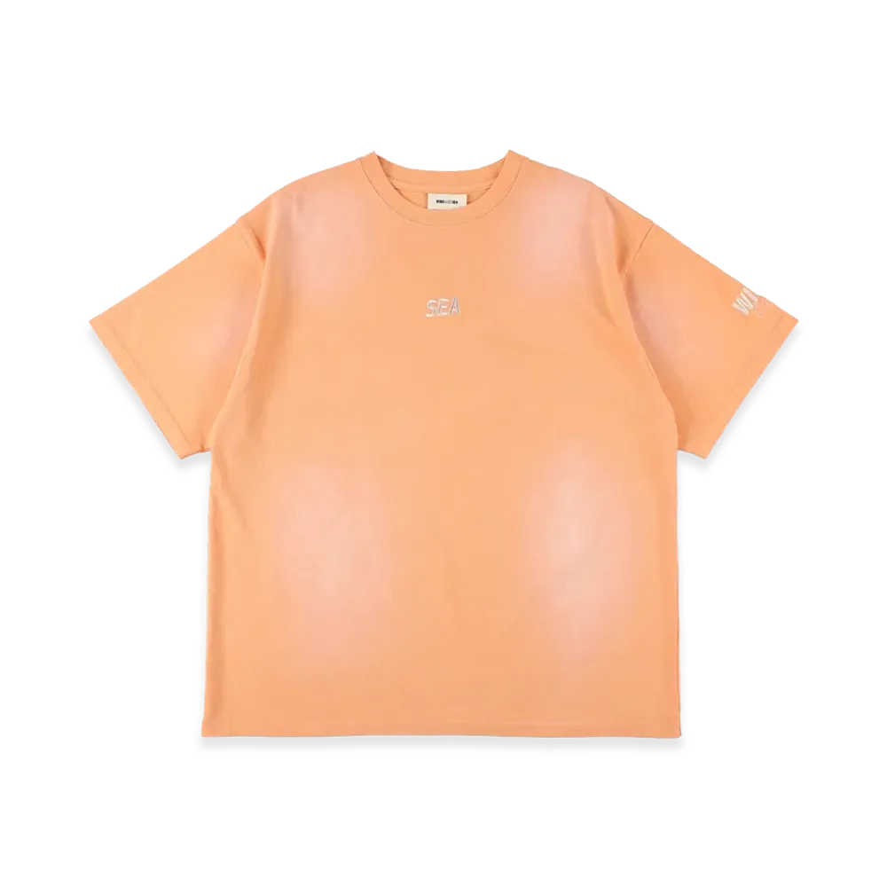 WIND AND SEA Sulfur Dyeing Logo S/S Tee "Orange"