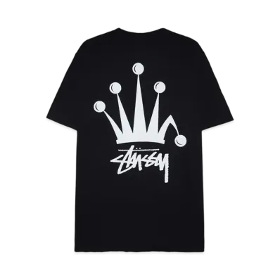 Stussy Regal Crown Tee Pigment Dyed "Black"