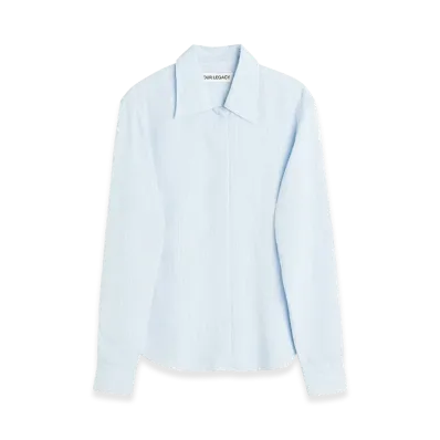 OUR LEGACY Women's Foundation Shirt "Suave Stripe Holiday Viscose"