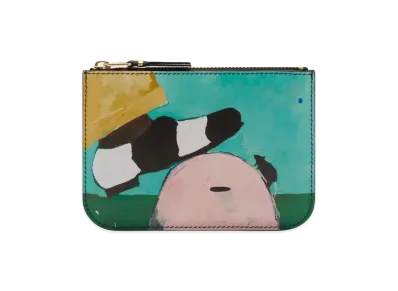 COMME des GARCONS CDG Wallet Henry Taylor Zip Pouch "Green"
