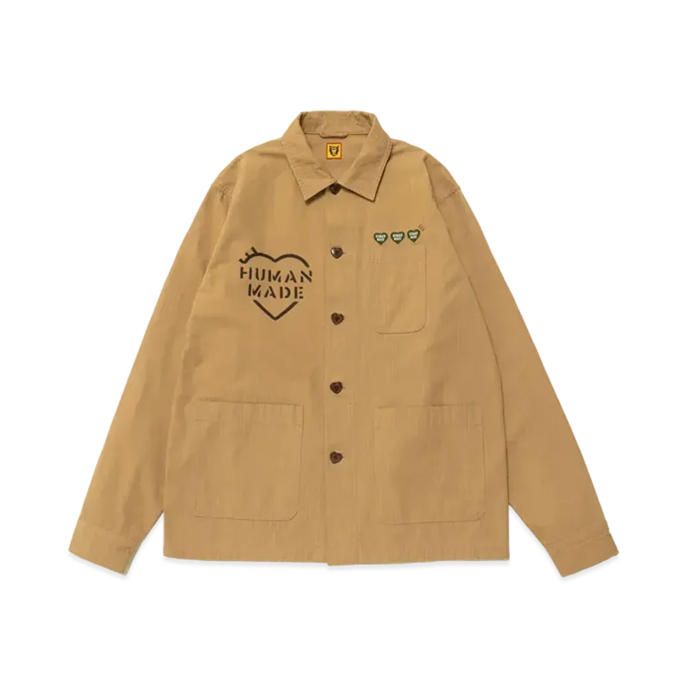 HUMAN MADE Military Overshirt "Beige"