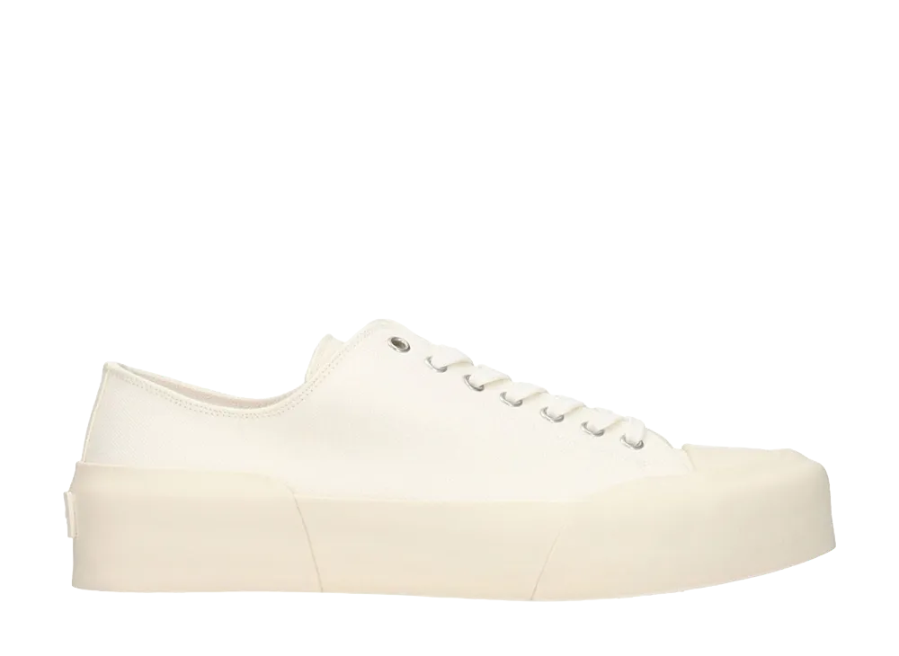 Jil Sander Canvas Low Top "White/Beige"