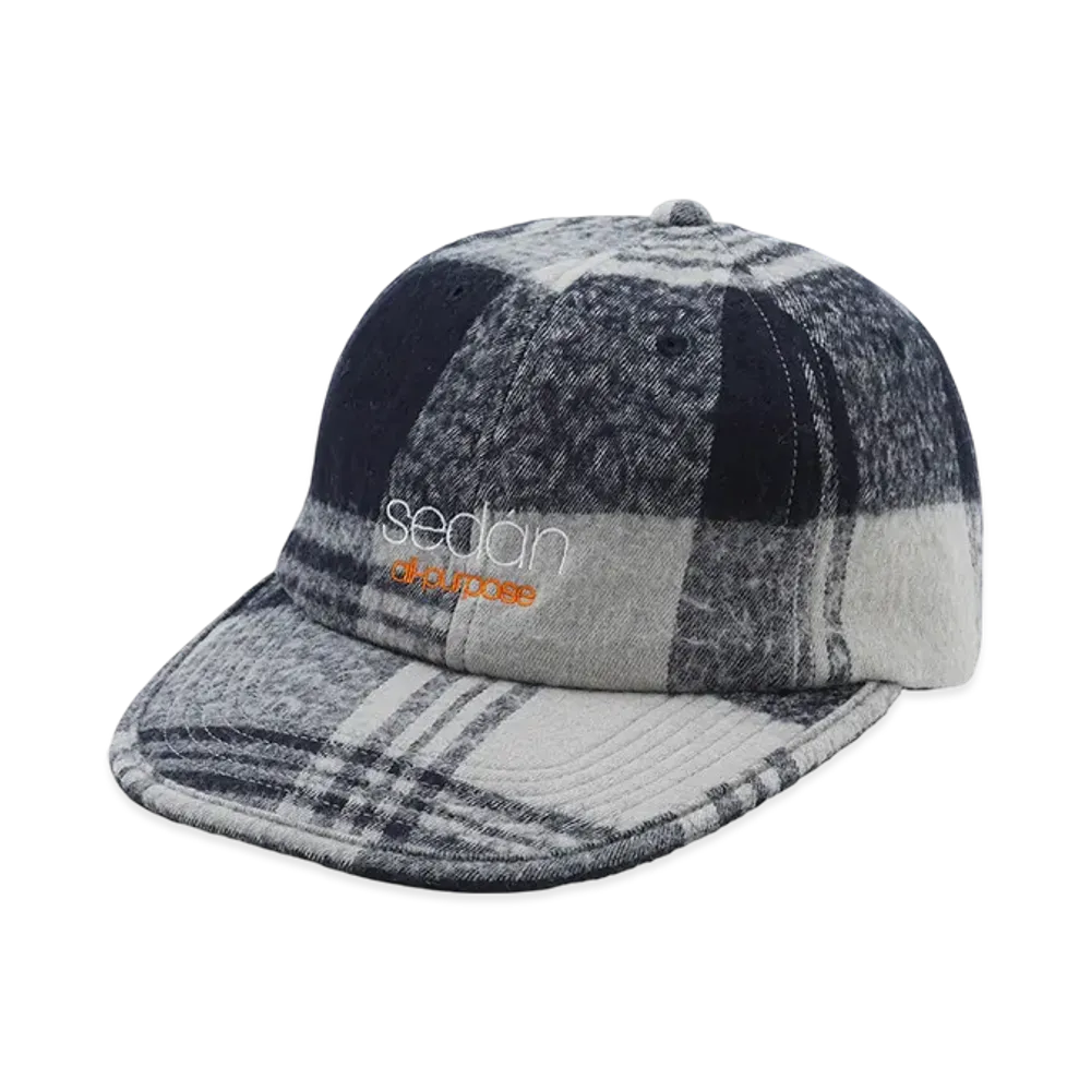 SEDAN ALL-PURPOSE Classic Logo C/W Plaid Cap
 "Khaki"